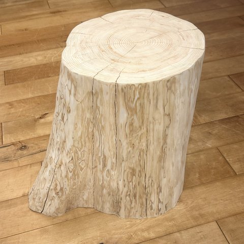  Hinoki Wood Stool No.558