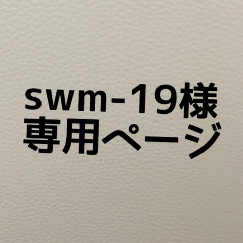 swm-19様専用ページ