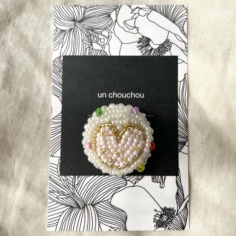 ビーズ刺繍ヘアゴム♡キラキラ宝石のような