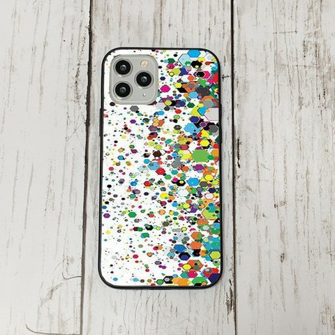 iphoneケース45 韓国 iphoneケース 強化ガラス おしゃれ 北欧 カラフル幾何学　レトロ　アイフォン　リバティ　かわいい　流行り iface