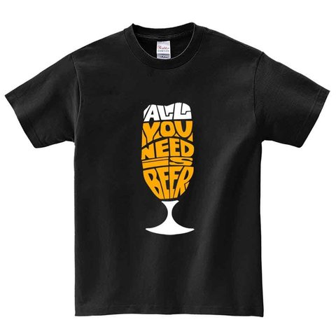 半袖Tシャツ 【君に必要なのはビール】 by FOX REPUBLIC