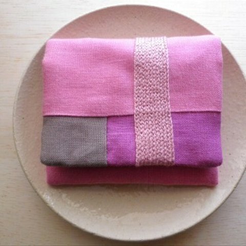 itoiro mini  purse pouch ( pink )