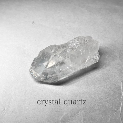 brazil crystal quartz：self healed・twin / ブラジル産水晶原石16：セルフヒールド・ツイン 透明度A