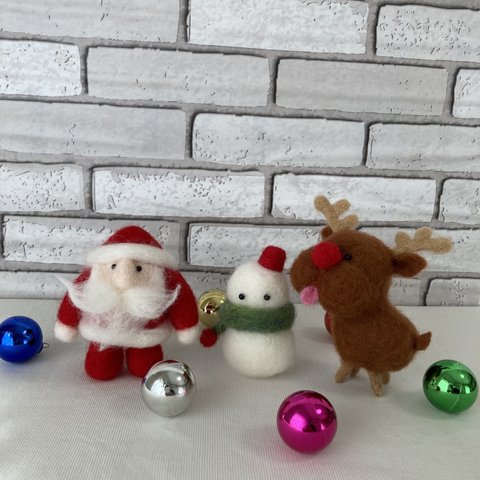 クリスマスの3人