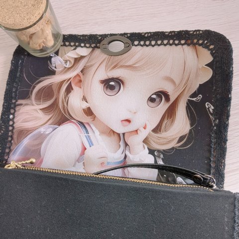 期間限定SALE！1点もの♡女の子のお財布バッグ・c