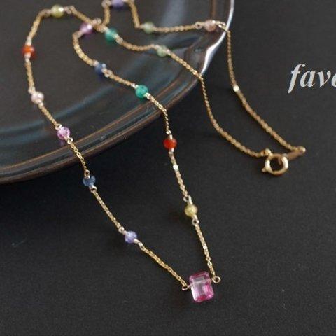 Favorite necklace 14Kgf 