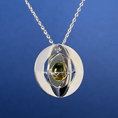 Puzzle Earth Structure Pendant　[Order Production]