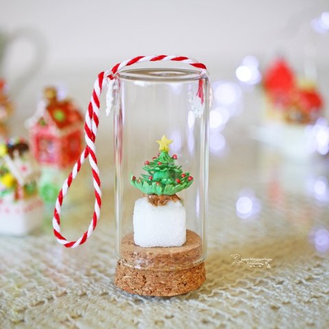 角砂糖のクリスマスオーナメントクリスマスツリー