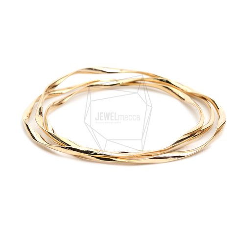 BRA-061-G【1個入り】トリプルバングルブレスレット,Triple Bangle Bracelet