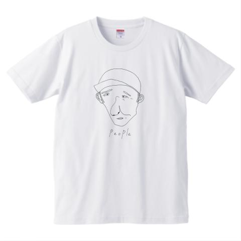 Tシャツ 手描きPeople#07