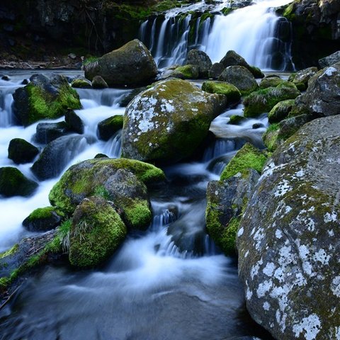 Ａ4　写真　プリント　滝