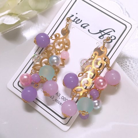 ぶどうのピアス🍇