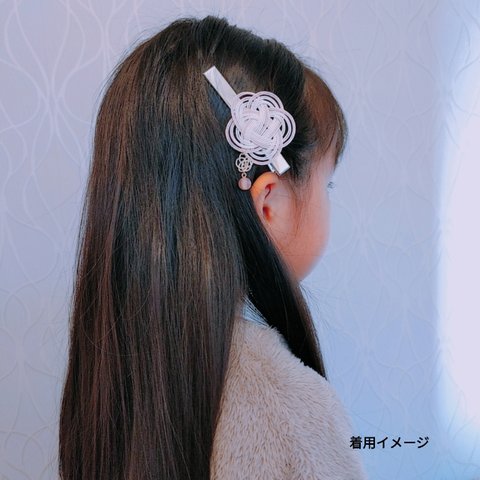 おめかし♡水引ヘアクリップ