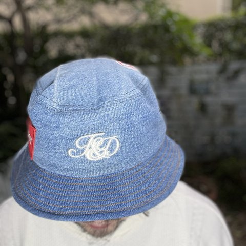 fear&desire "neo vintage" denim hat w/wappen F