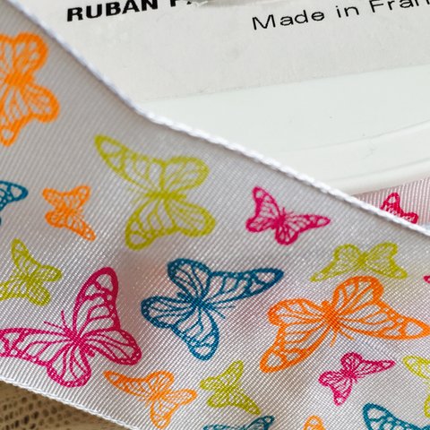 france　butterflyのribbon　2ｍ