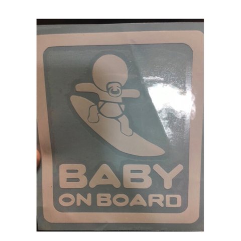 Baby on  board ステッカー サーファーベイビー