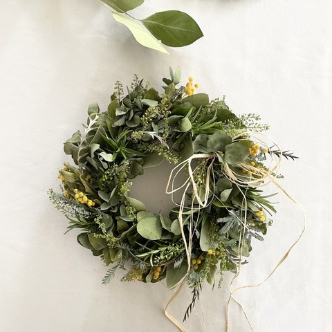 Green wreath(23cm)