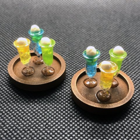 「mini×mini クリームソーダ・セット」のマグネット