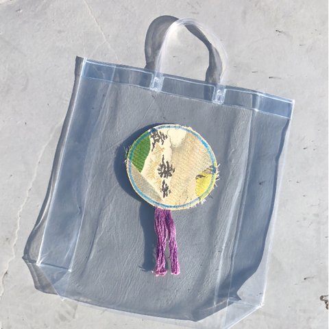 Clear totebag:綠