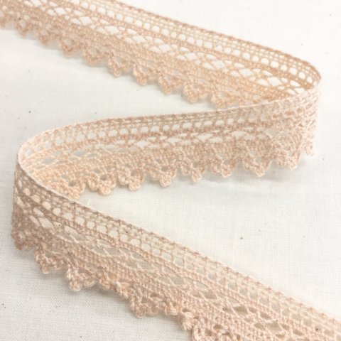 オーガニックコットンレース  2ｍ  Organic cotton lace 