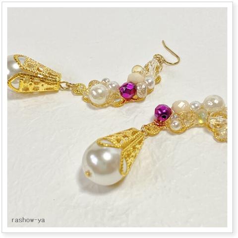 Crescent lineピアス・イヤリング