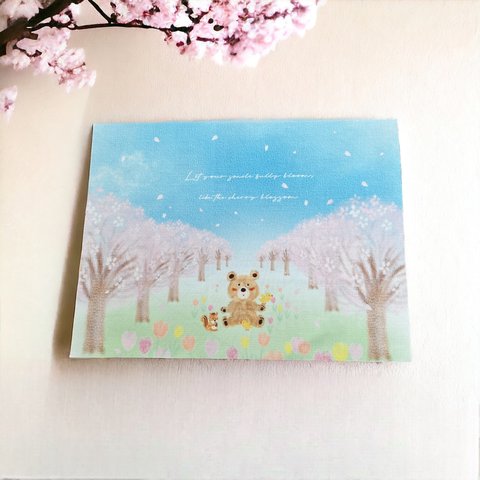 桜満開＊春のタペストリー(中サイズ)
