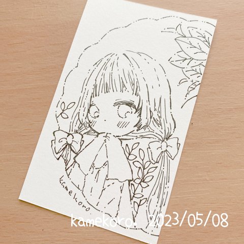 原画・ボールペン絵