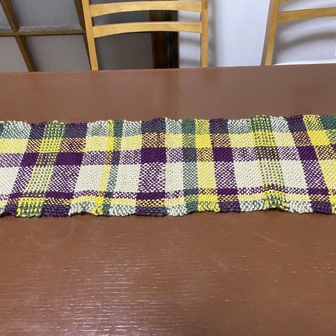 手織り  テーブルセンター（ミニ） 送料無料