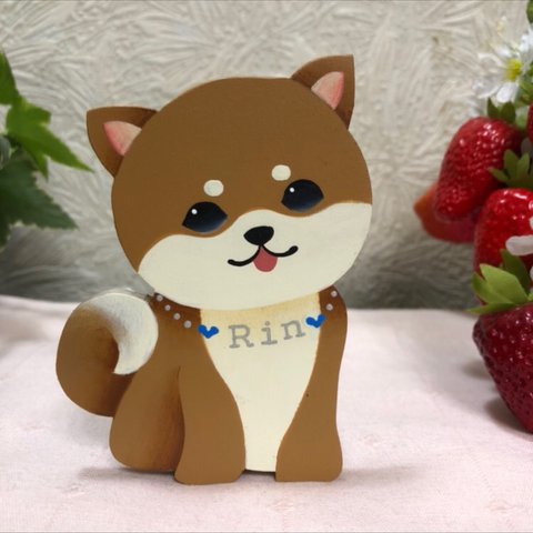 【新作】可愛い 柴犬 キーホルダー ストラップ【バッグチャーム】【犬】【うちの子】