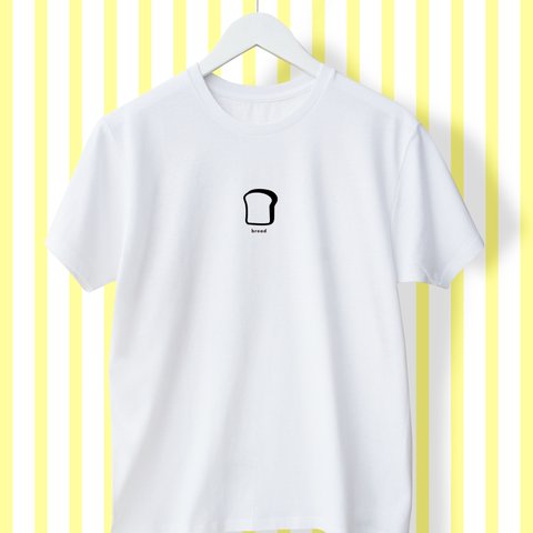 食パン　パン　ユニセックスTシャツ