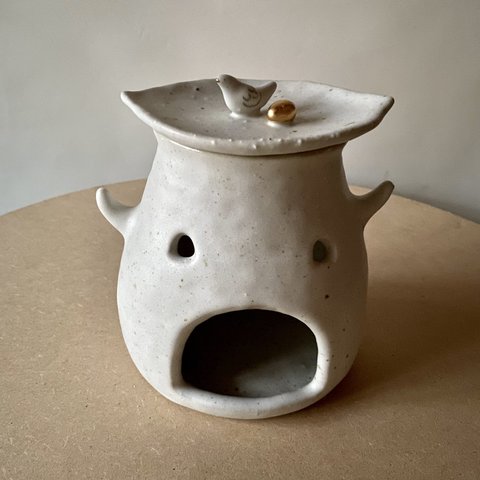 鳥の巣茶香炉#2【茶香炉】【アロマポット】