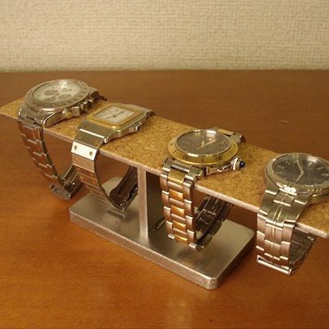 誕生日プレゼントに！ウォッチスタンド　水平バー時計スタンド　ak-design　受注販売