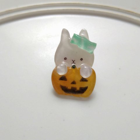 おめかしあにまるずブローチ【ハロウィン🐻ver】