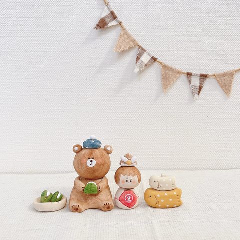 🐻‍こぐまと端午の節句🎏。