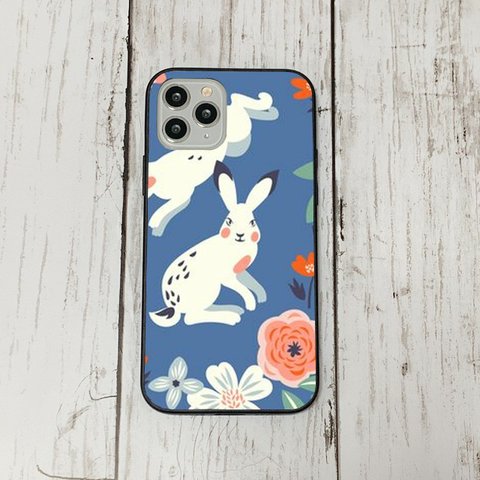 iphoneケース40 韓国 iphoneケース 強化ガラス おしゃれ 北欧 うさぎ　レトロ　アイフォン　リバティ　かわいい　流行り iface