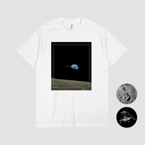 【New!】Space Graphic Tee Shirt (3 types)｜宇宙飛行士メッセージTシャツ