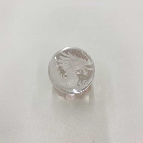 龍彫刻☆水晶☆台座付き✳︎高品質天然石