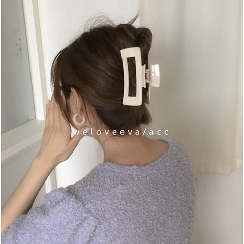 【在庫処分 数限定セール￥399】韓国ファッション　ヘアクリップ 　ヘアアクセサリー　-7027