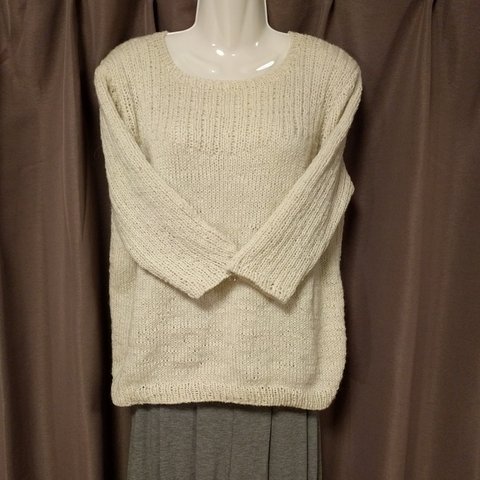 七分袖のセーター☆