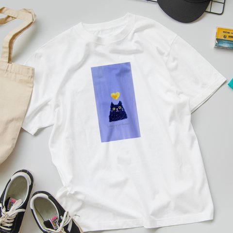  〜Tシャツはじめました〜月と猫なＴシャツ