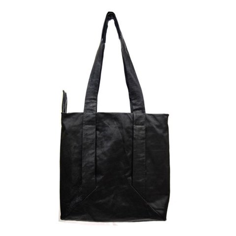 "Cappaborsa" トートバッグ ＜BLACK＞ M size ☆送料無料☆