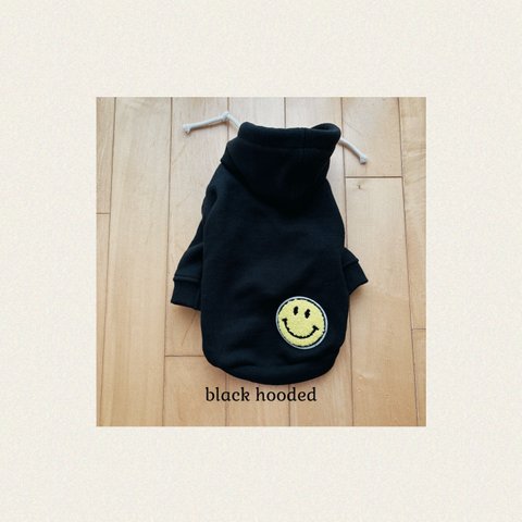 Black hooded  完成品M  sale