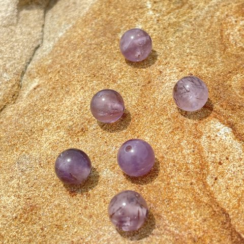 8mm 一粒売りAuralite-23™ Azozeo™ Super-Activated Single Round Beads HEAVEN&EARTH 