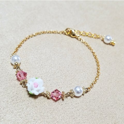 【Sold Out】薔薇のブレスレット