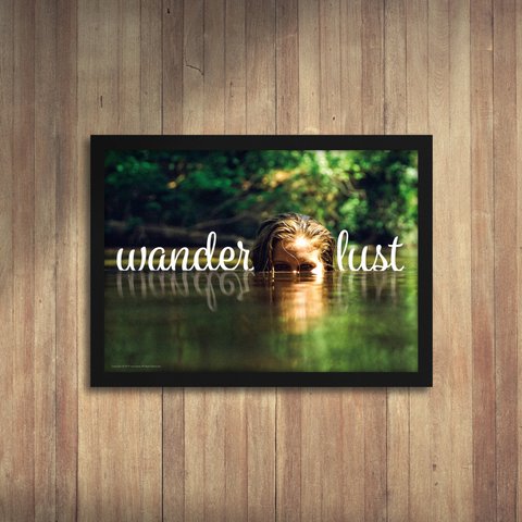 A3ポスター "wanderlust"