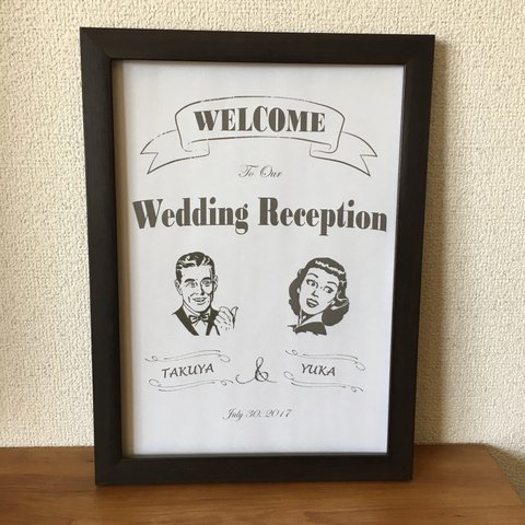 ☆ウェルカムボード　結婚式☆