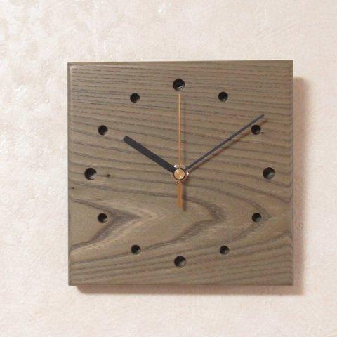 希少材　埋れ木《神代タモ》木製時計5（掛け時計）