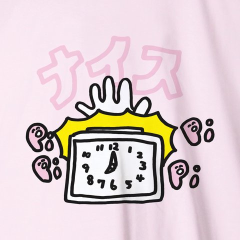 「目覚まし時計」ナイスTシャツ087