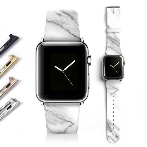 【Marble】Apple Watch アップルウォッチ バンド ファッション ベルト 交換 ベルト 051