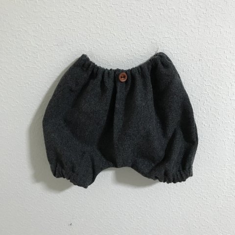 かぼちゃパンツ 杢グレー